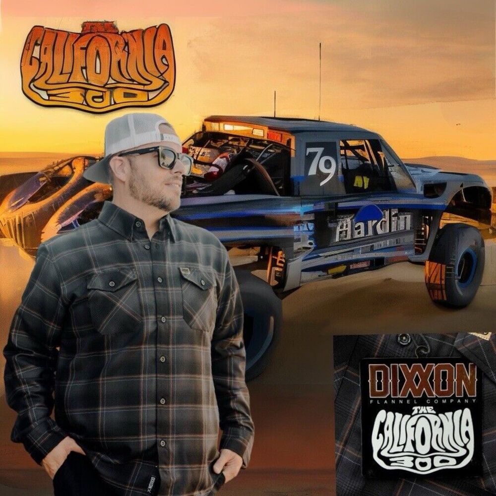 DIXXON Flannel Sz XL California 300 Desert Race New Sealed Package